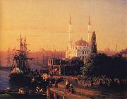 Ivan Aivazovsky Constantinople oil on canvas